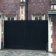 An Automatic Gate supplied an installed by EA to a Grade 2 listed building