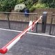 FAAC B614 Automatic Security Barrier installed at a school