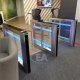 EA Swing Lane-S Speedgate installed within a lobby of a corporate Head Office